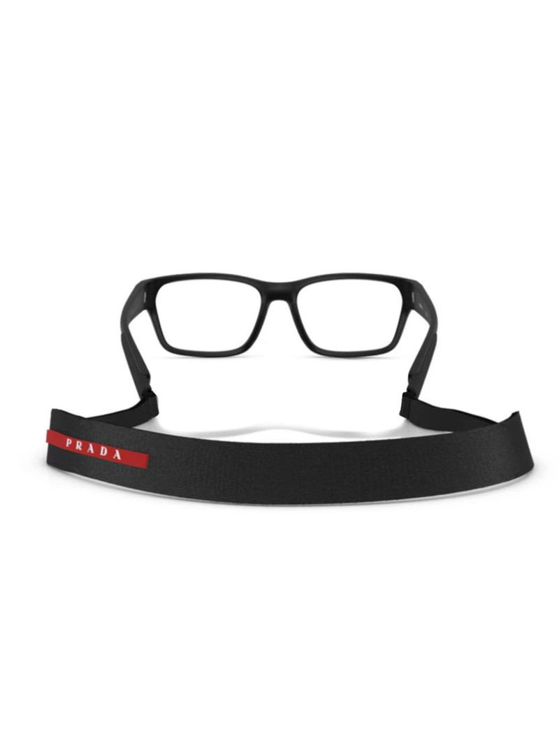 logo-print glasses 3