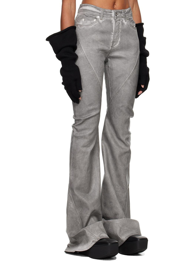 Off-White Bias Bootcut Jeans 2