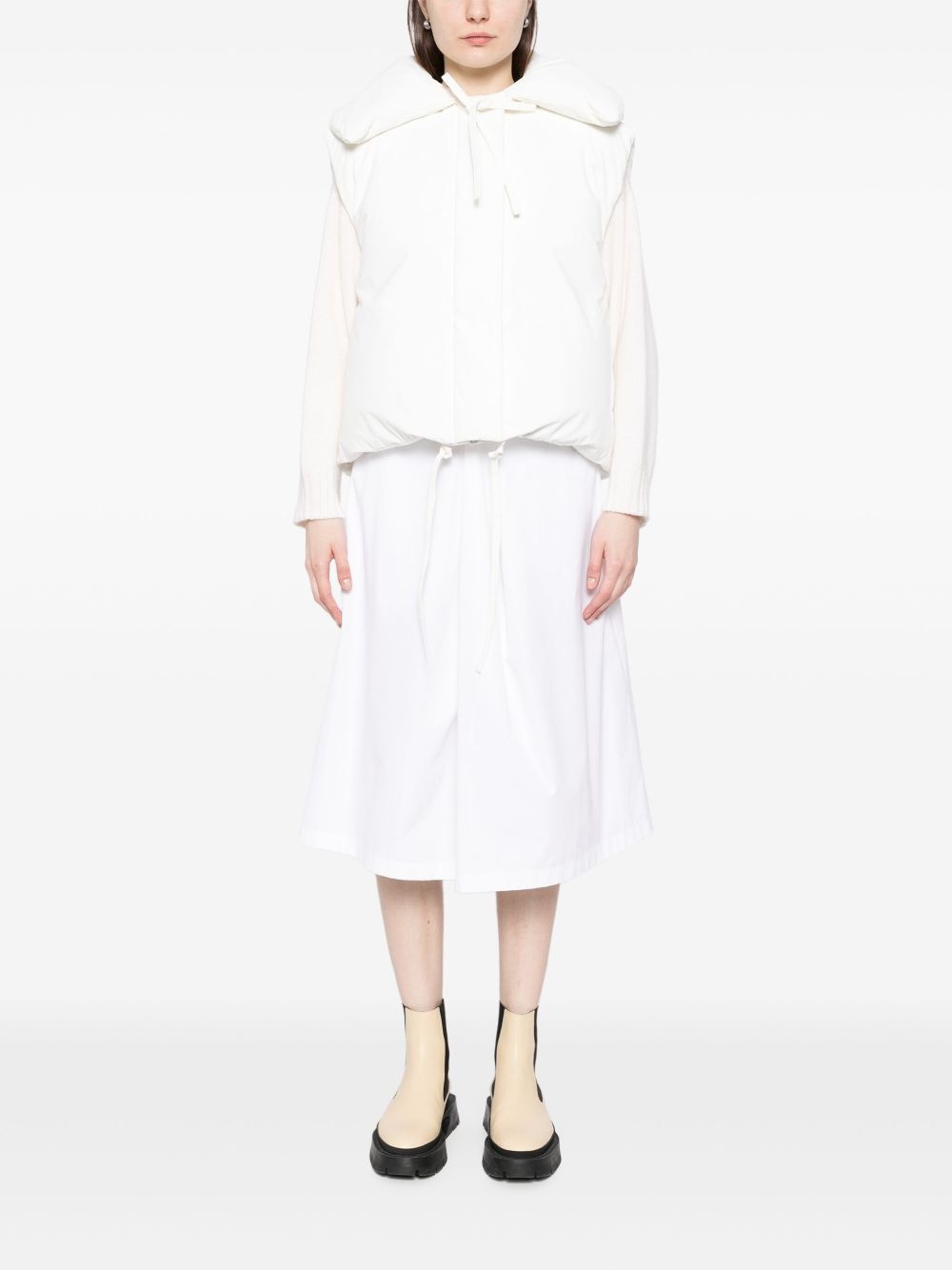 cotton poplin skirt - 2
