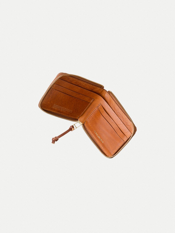 Bergendahl Wallet Zip Cognac - 2