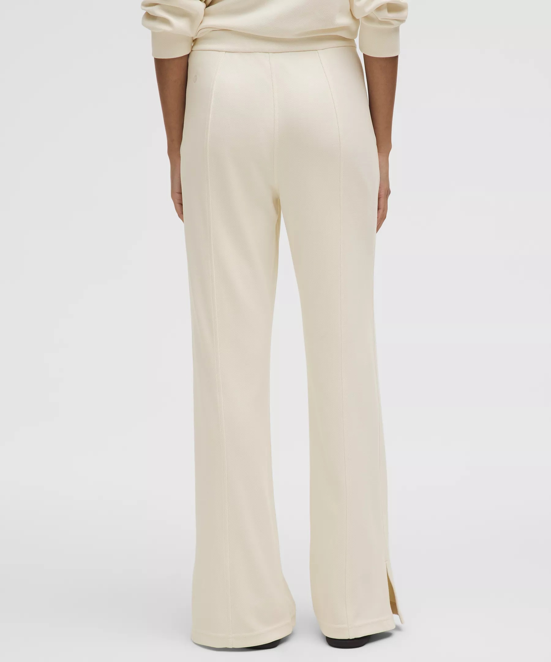 Softstreme High-Rise Wide-Leg Pique Pant *Regular - 3