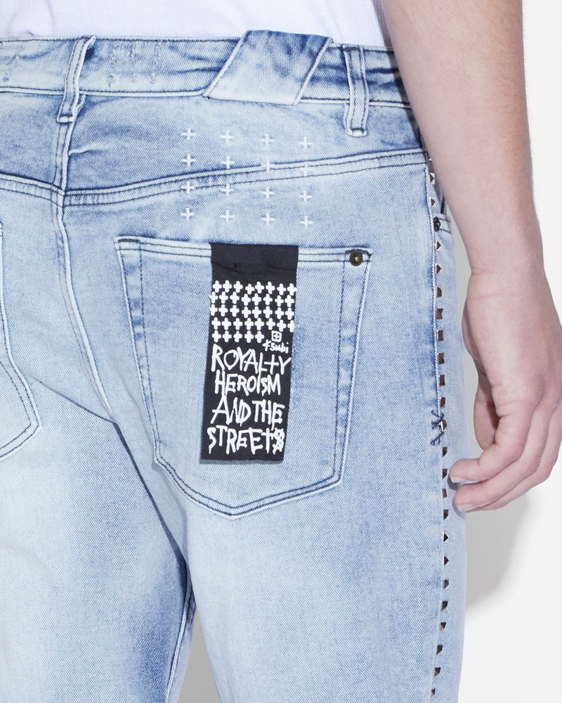 CHITCH PHILLY BLUE STUDDED 3