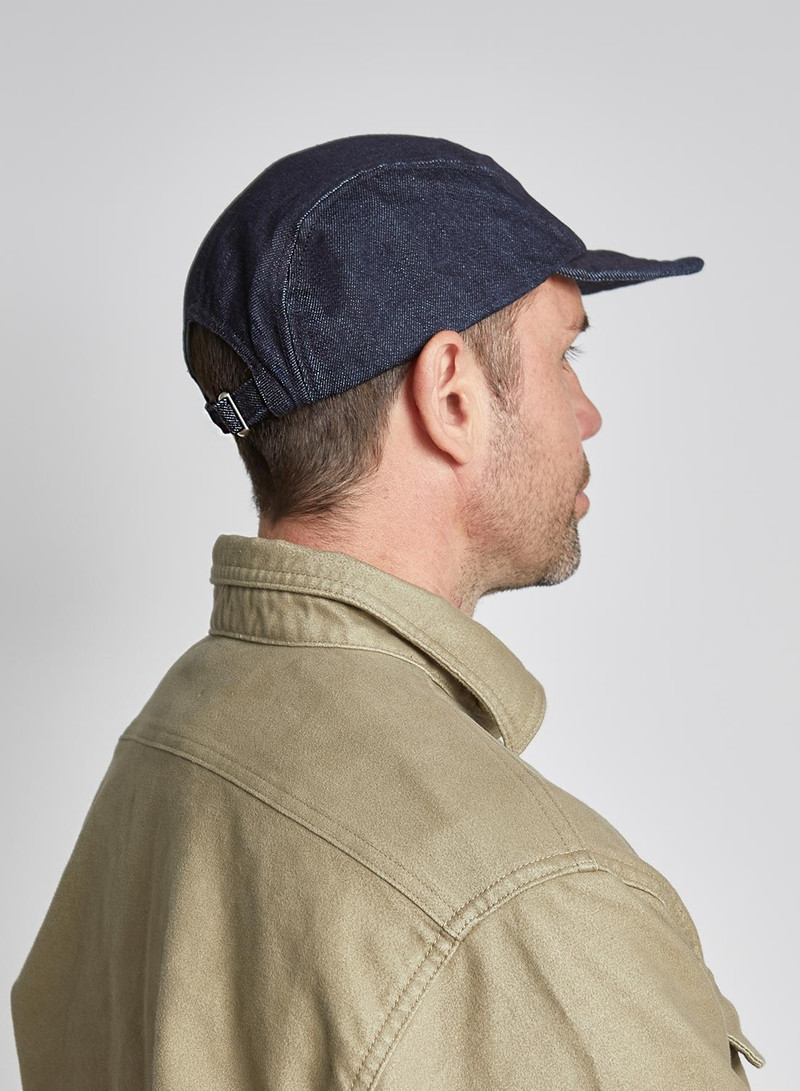 5 Panel Cap Denim in Indigo 5