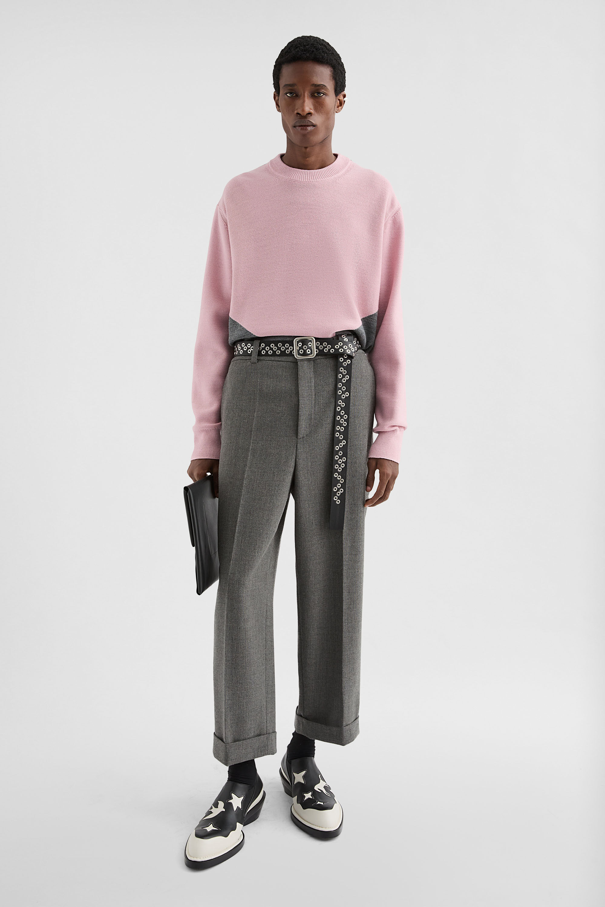 Wool Crew-Neck Sweater - 6