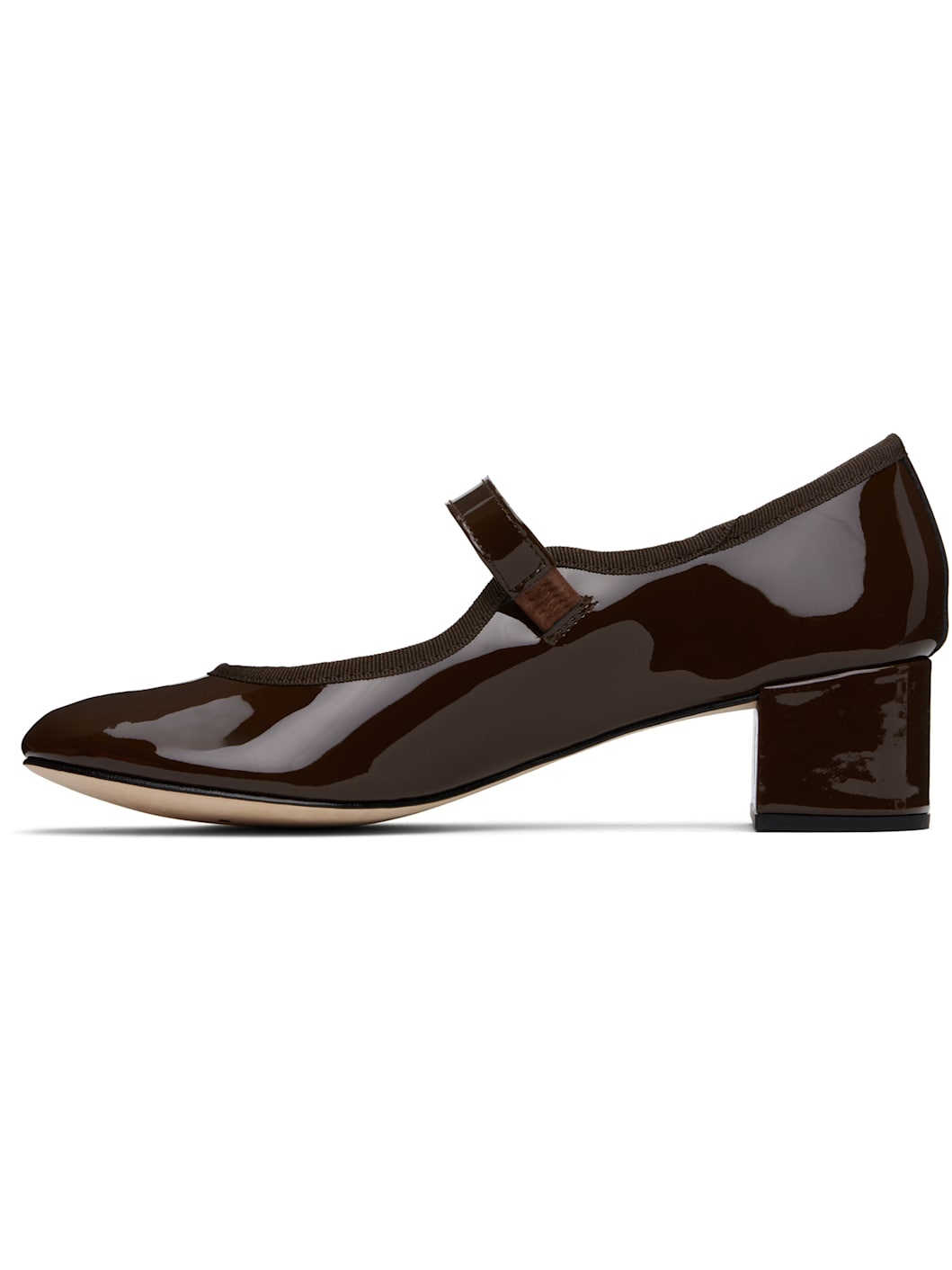 Brown Fabienne Mary Jane Heels - 3