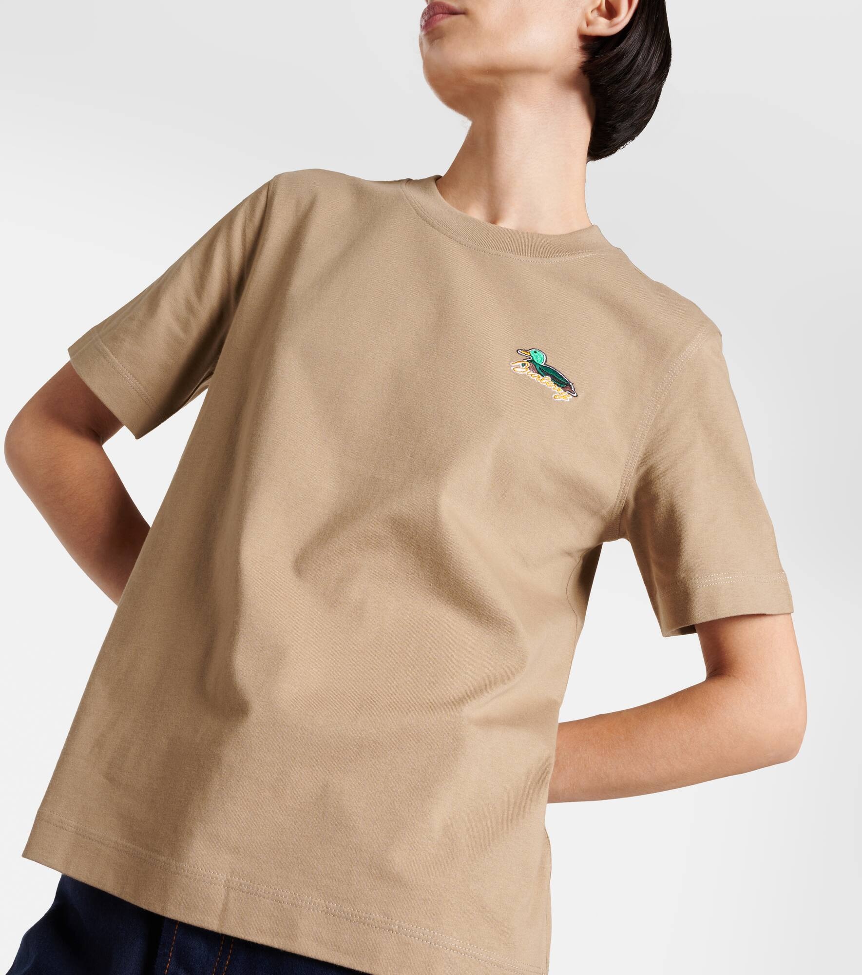 Logo cotton jersey T-shirt - 5