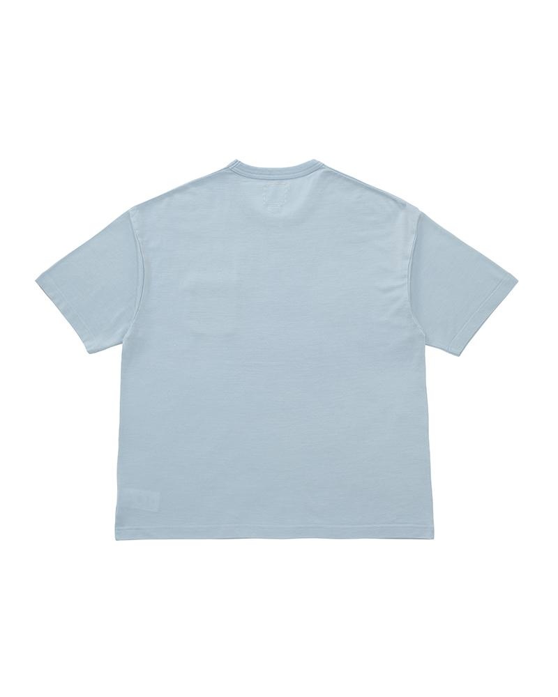 JUMBO TEE S/S (SUPERFINE) PL.BLUE - 2