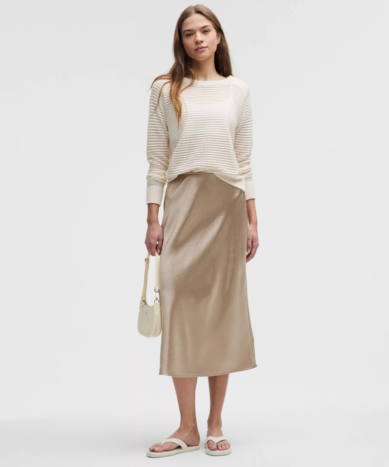 lululemon Satin Midi Skirt outlook