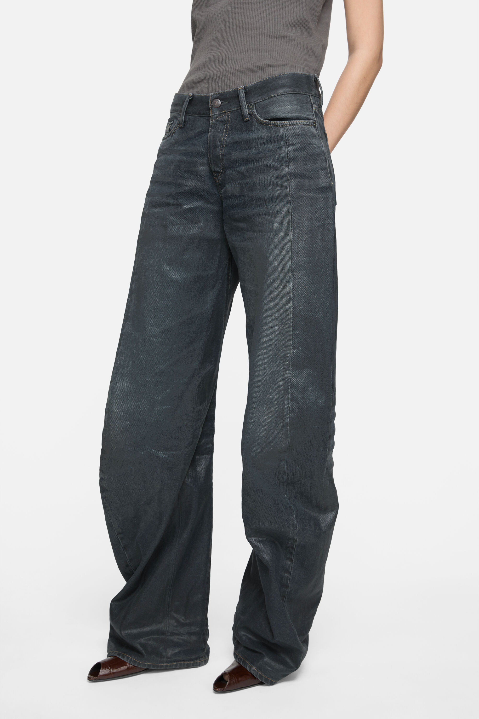 Loose fit Jeans - 2006F - Black - 4