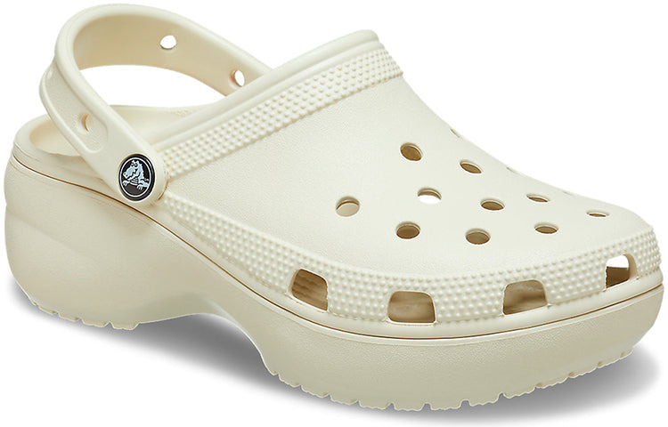 (WMNS) Crocs Classic Clog 'Bone White' 206750-2Y2 - 4