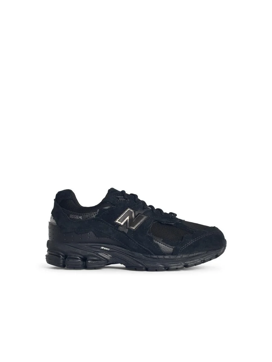 New Balance '2002R' Black Mesh And Suede Sneakers - 1