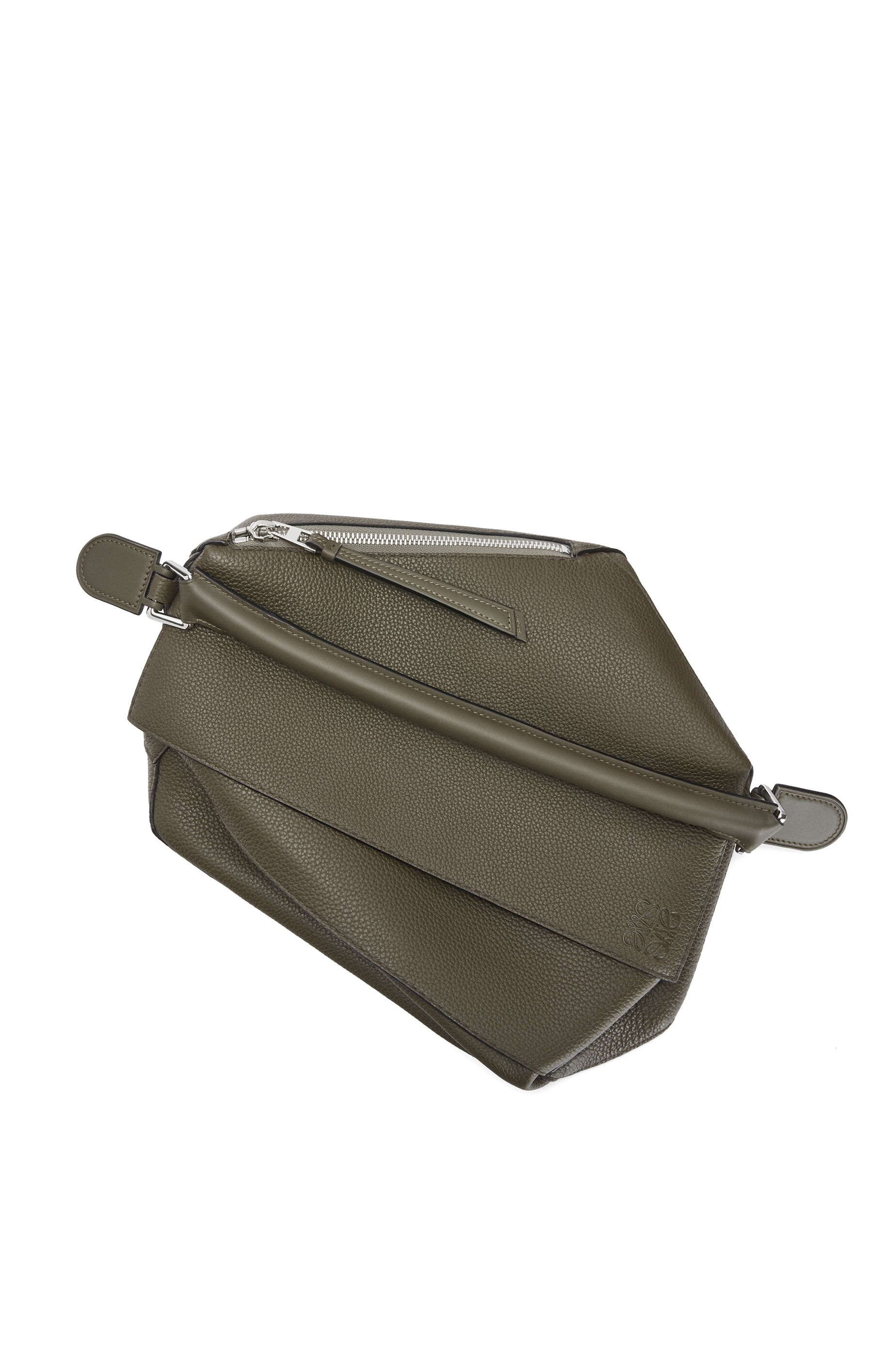 Large Puzzle bag in grained calfskin - 6