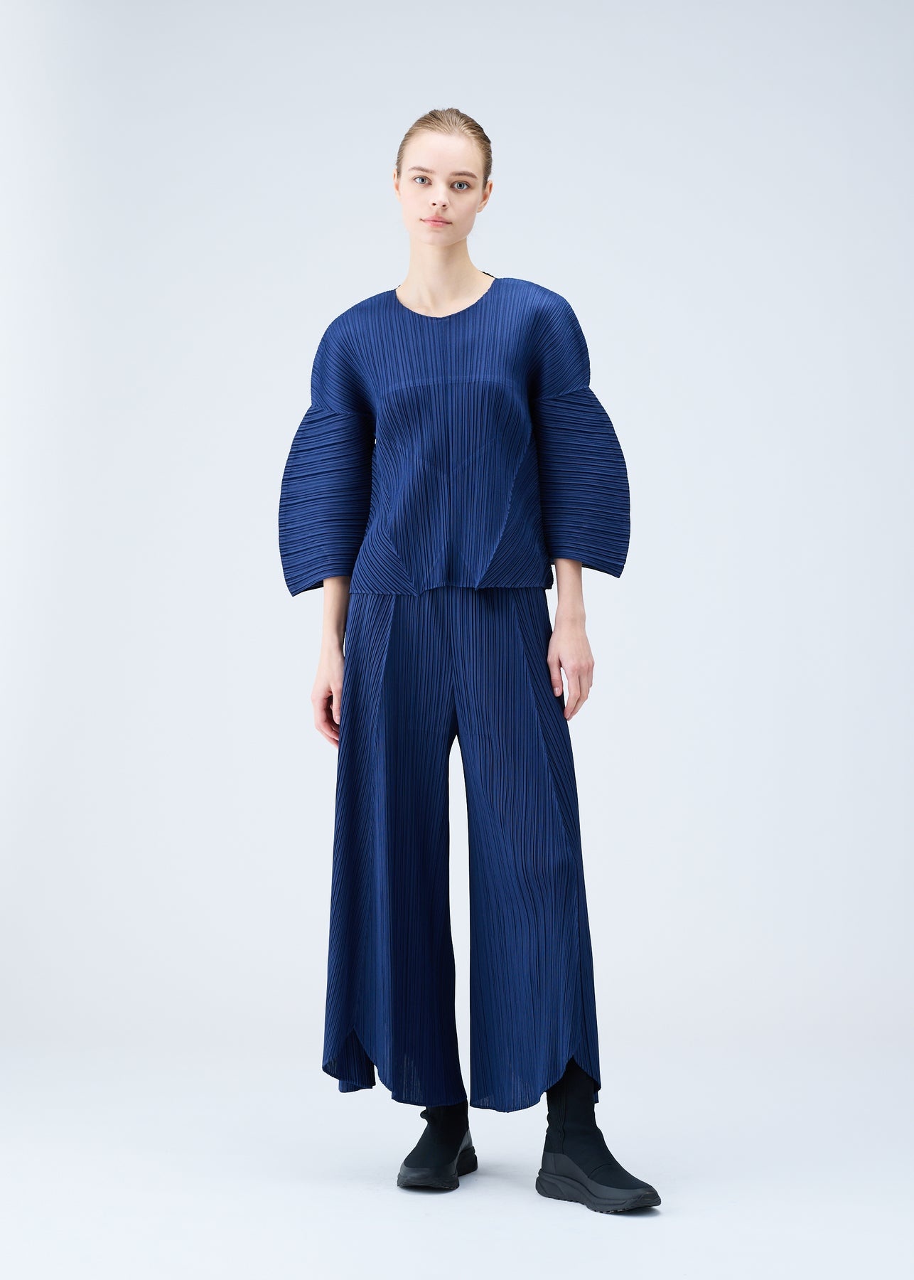 Pleats Please Issey Miyake FROZEN FLOWER TOP - PP38-JK461#75