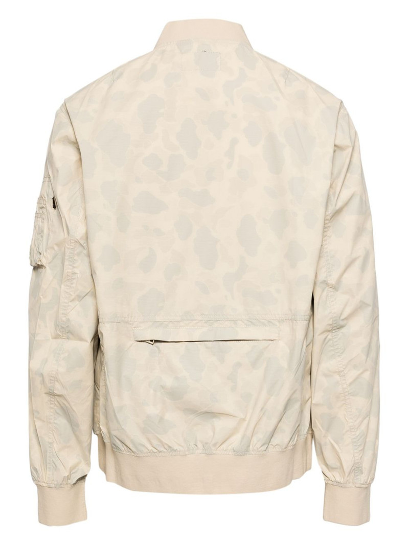 ALPHA INDUSTRIES L-2B Packaway camo-print bomber jacket outlook