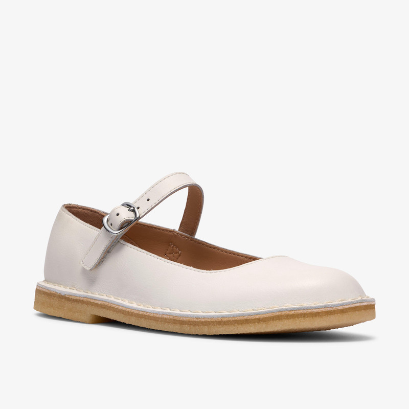 Desert Jane White Leather 4
