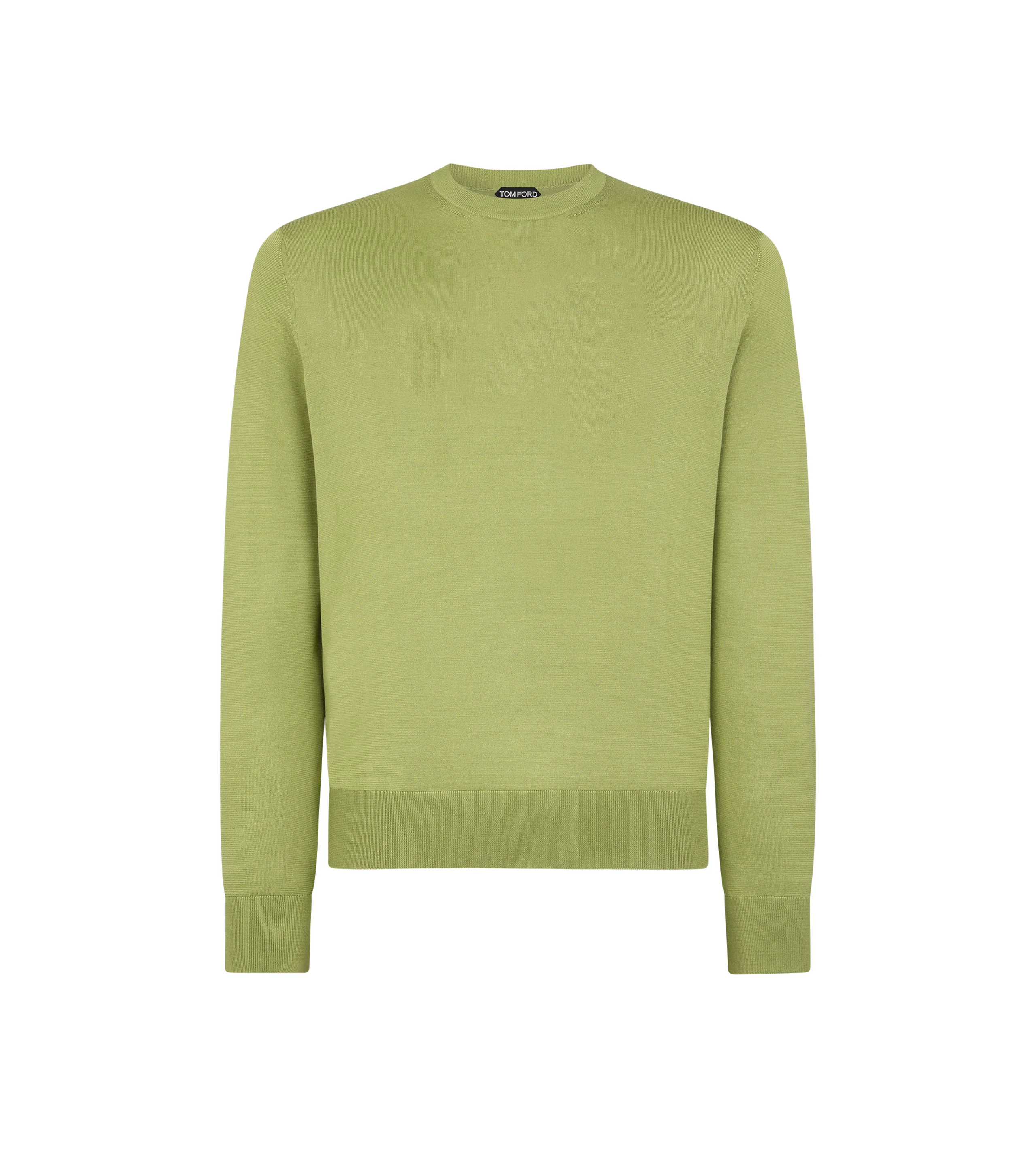 FLUID SILK CREW NECK - 1