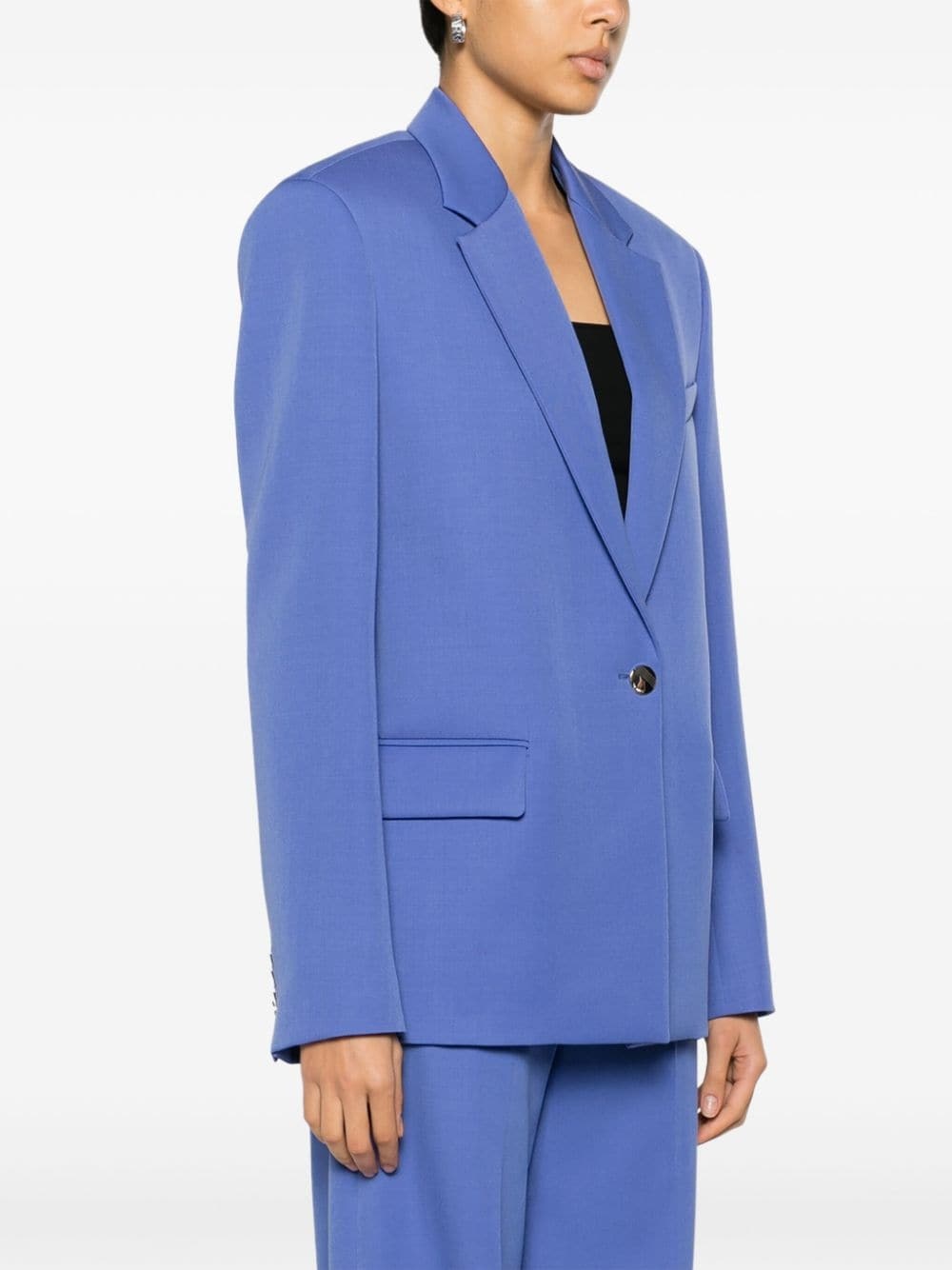 ジャケット THE ATTICO Single-breasted wool blazer The Attico Single Breasted Wool Blazer | Balardi