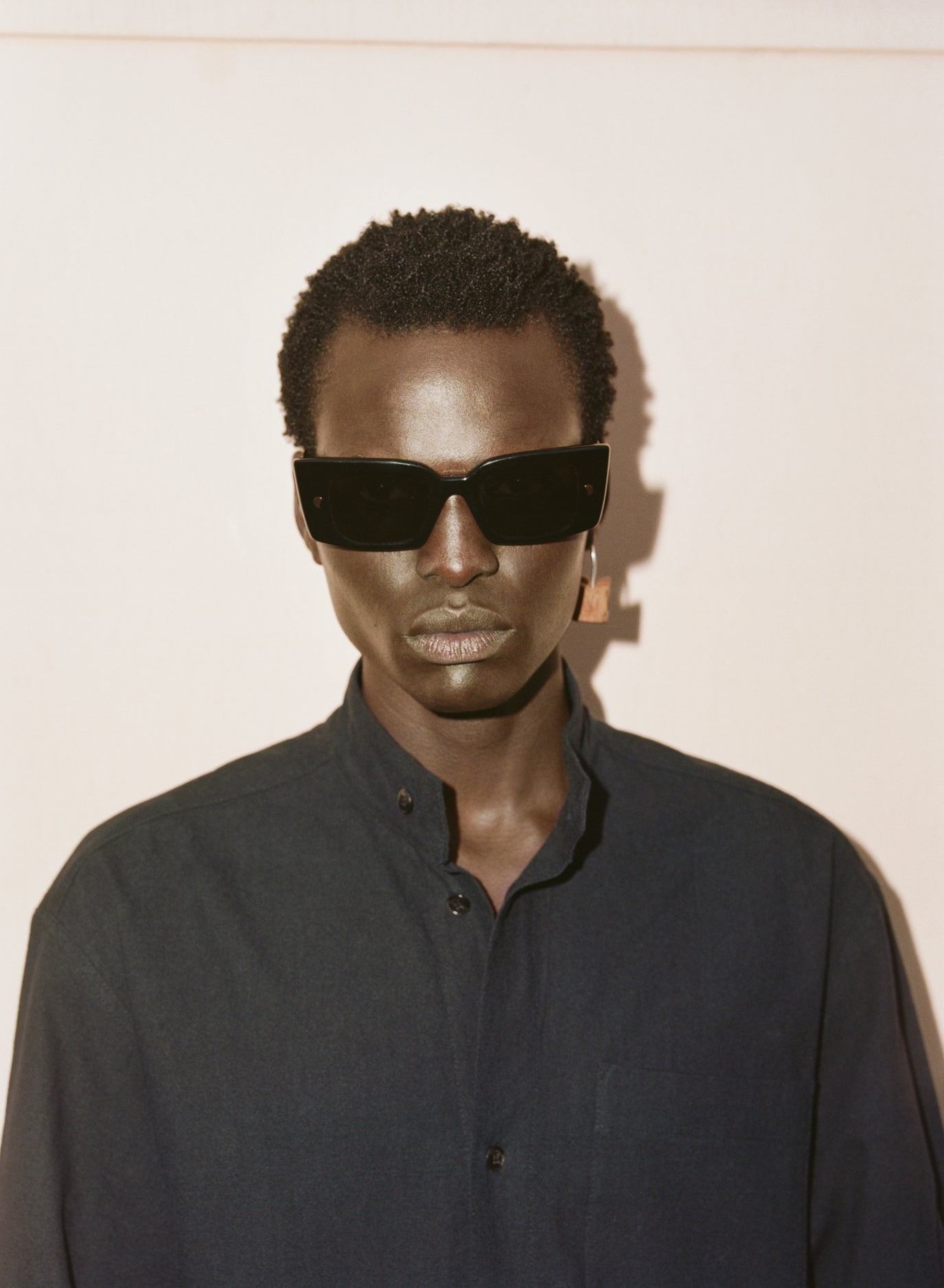 Bio-Plastic Rectangle-Frame Sunglasses - 6