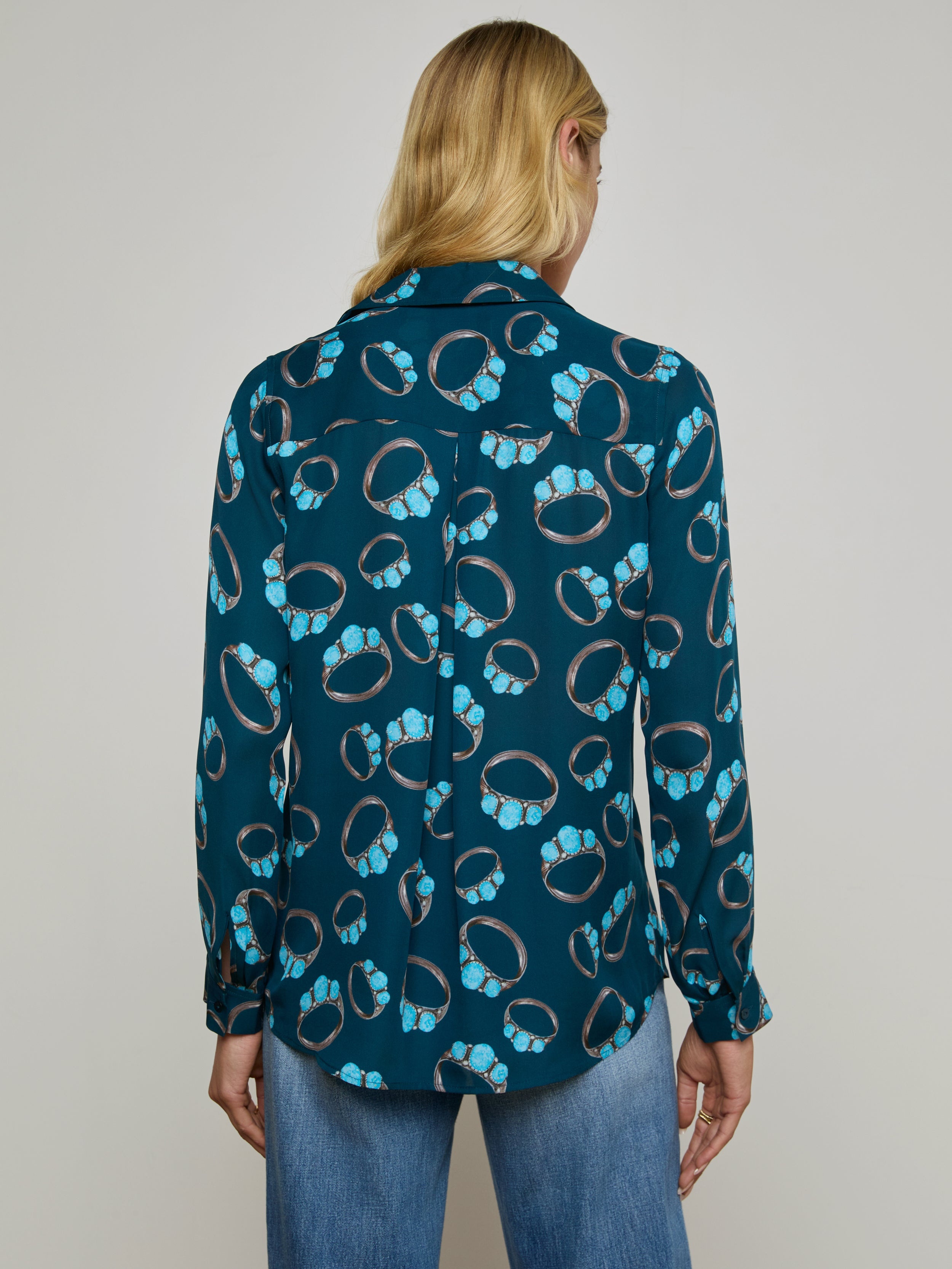 Nina Silk Blouse - 5