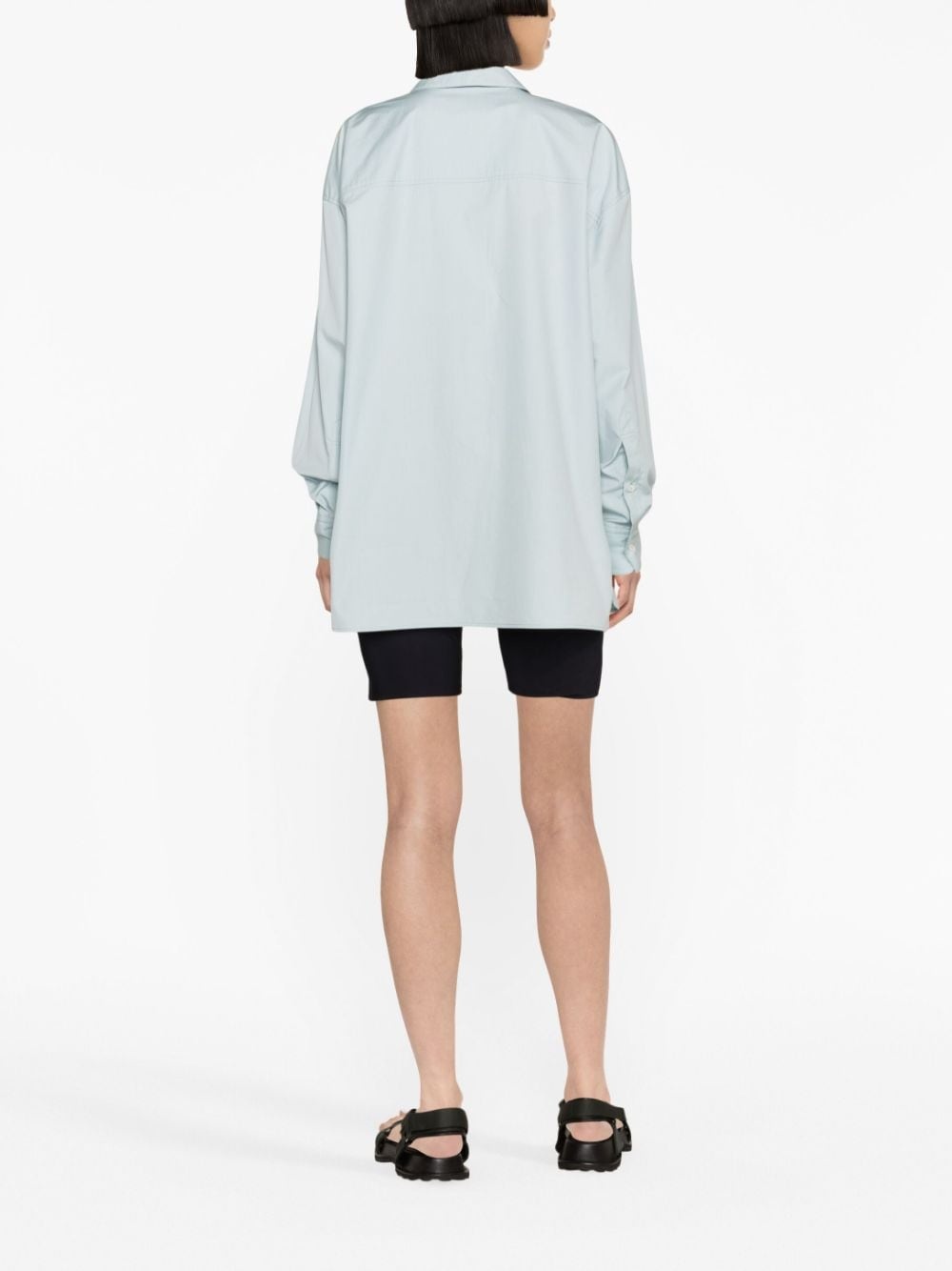 high-waisted biker shorts - 3