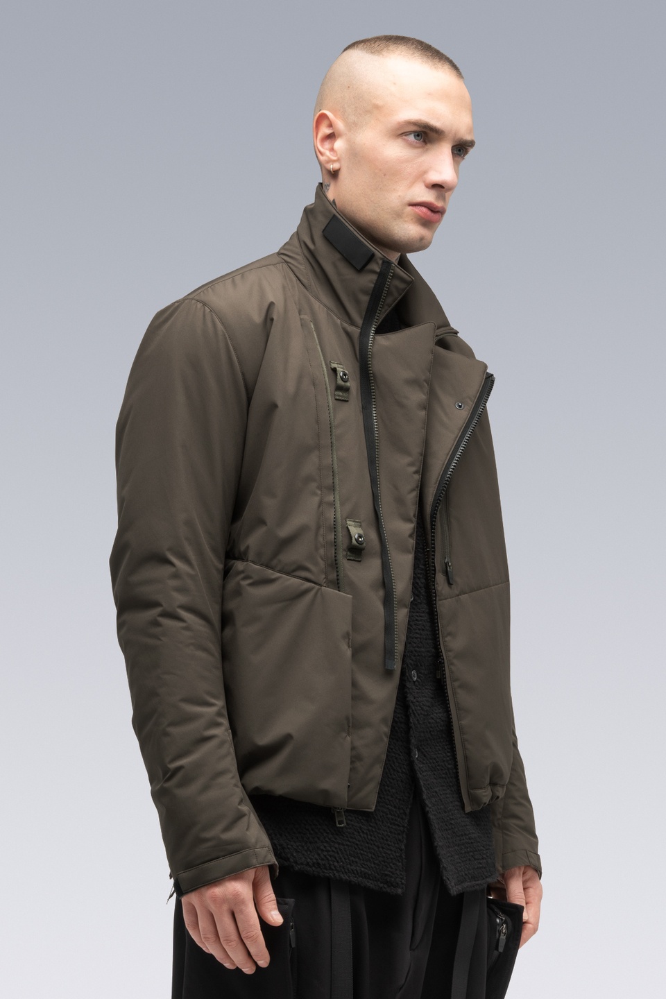 J68-PL 2L Gore-Tex Infinium™ Windstopper® Rider Jacket RAF Green - 13