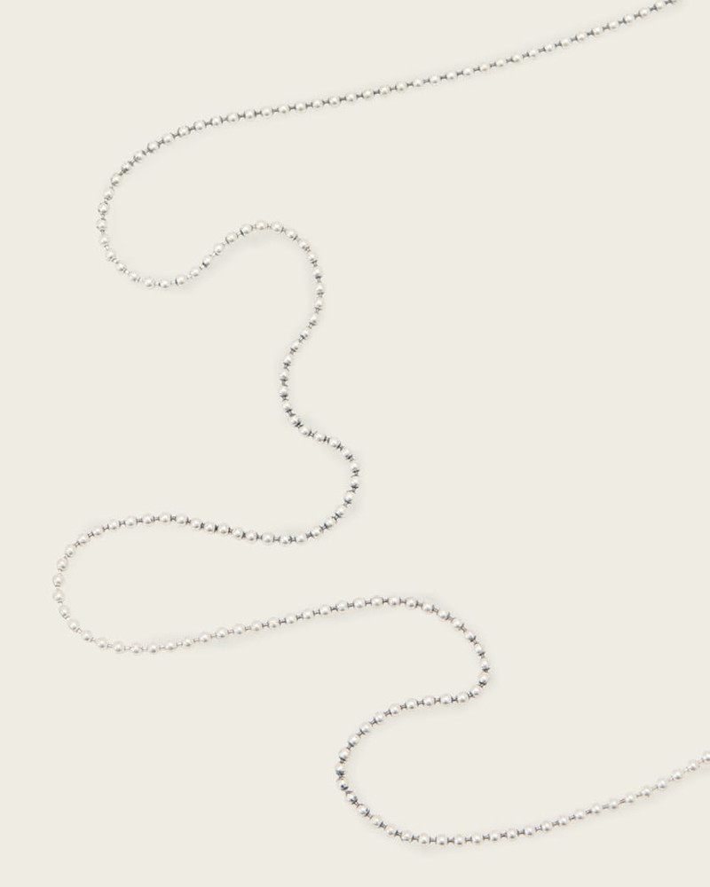 AXL STERLING SILVER CURB NECKLACE 4