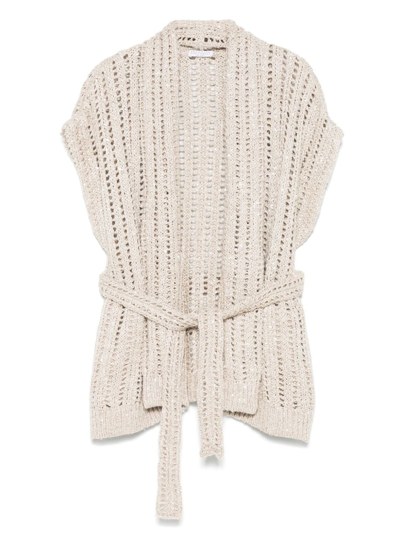 belted wrap cardigan 1