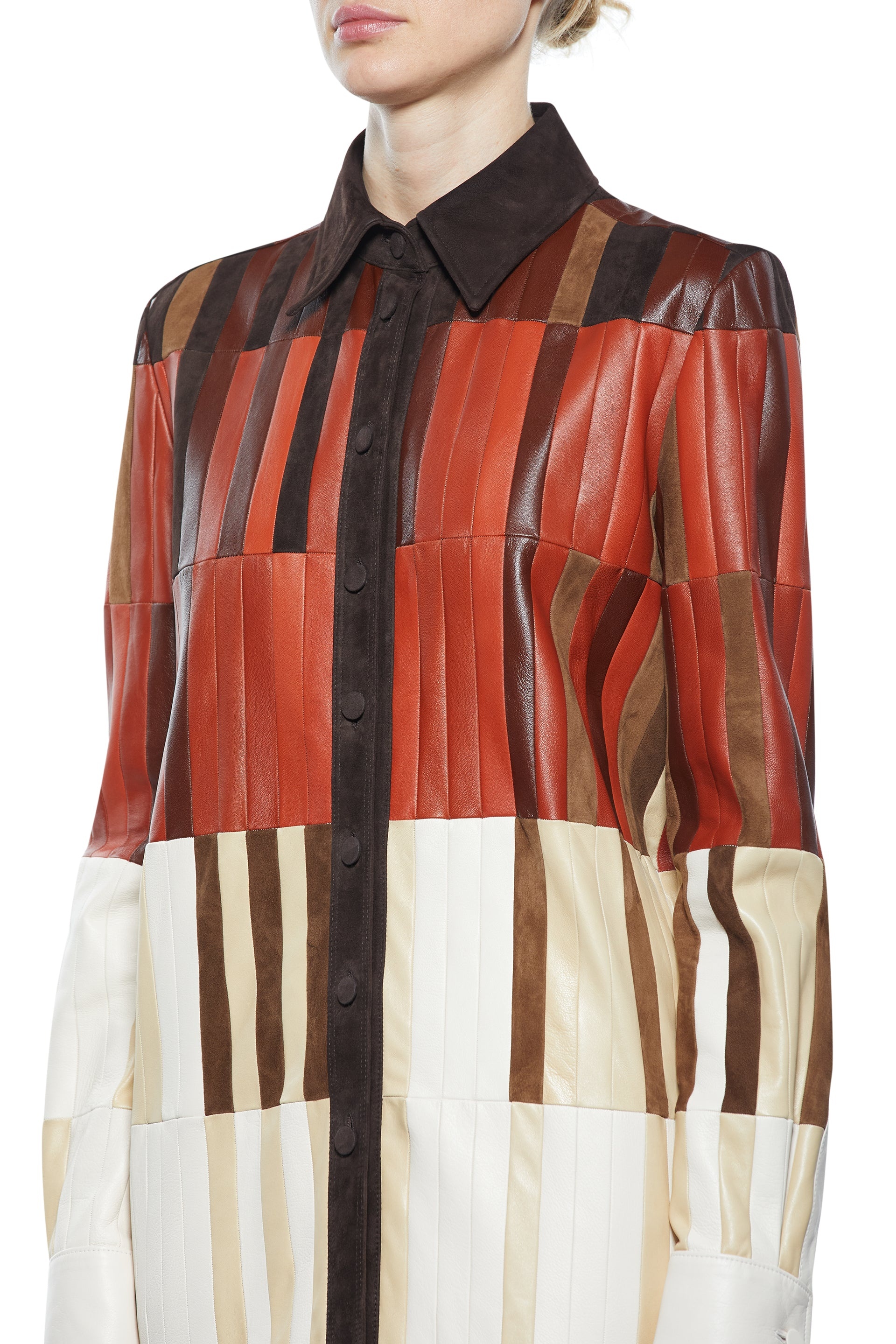 Campos Shirt in Leather - 5