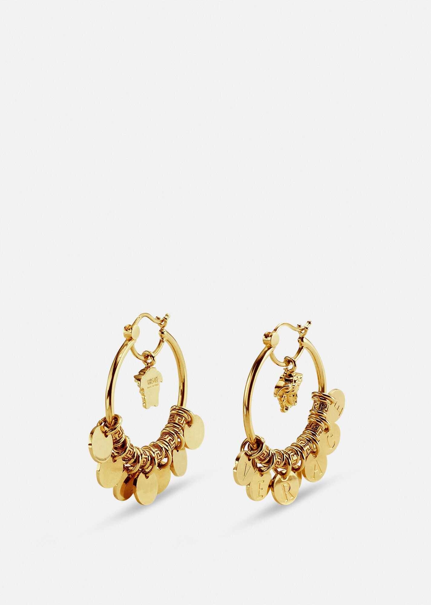 Logo Hoop Earrings - 1