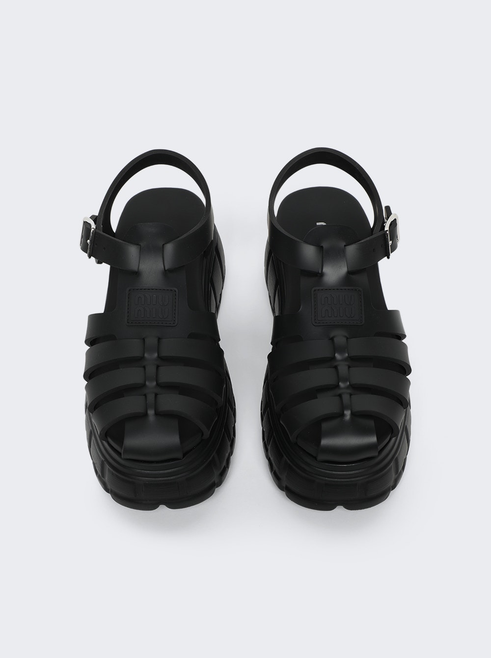 Platform Fisherman Sandals Black - 4