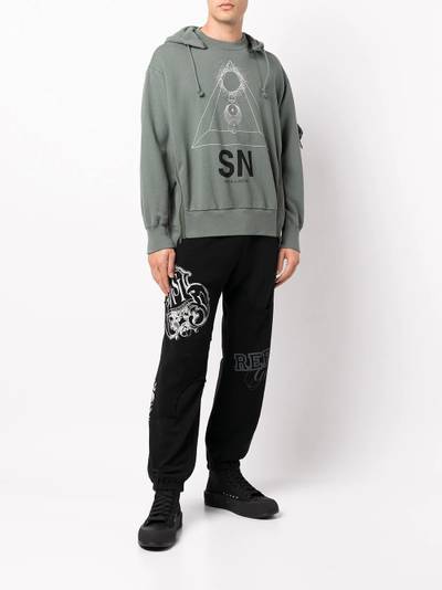 UNDERCOVER graphic-print hoodie outlook