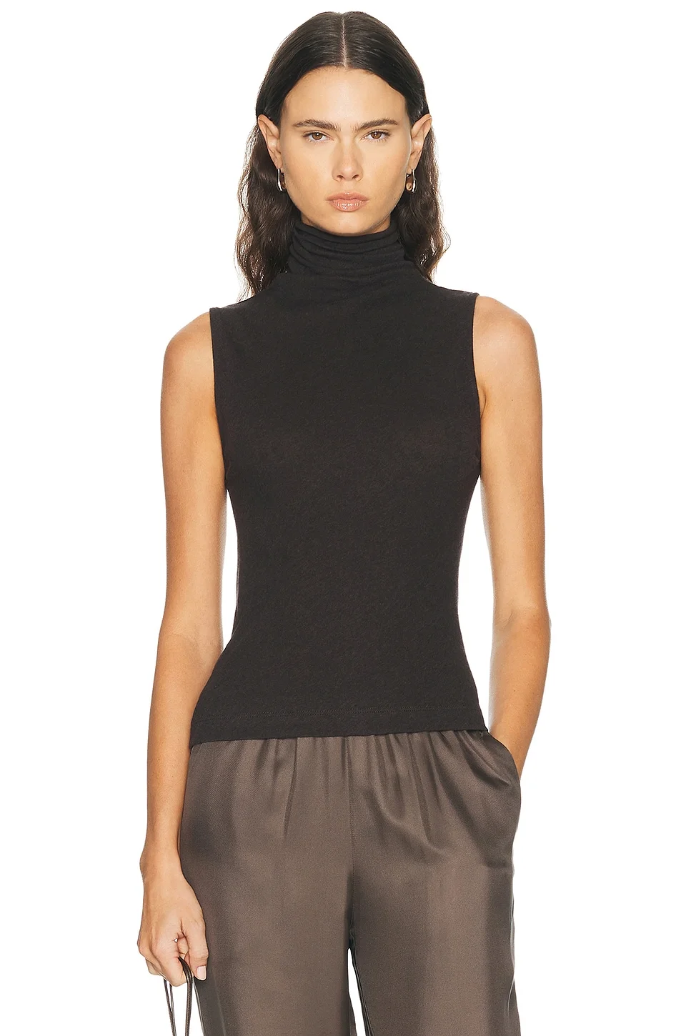 Cashmere Jersey Shell Top - 1