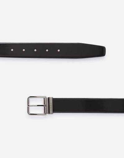 Dolce & Gabbana Brushed calfskin belt outlook