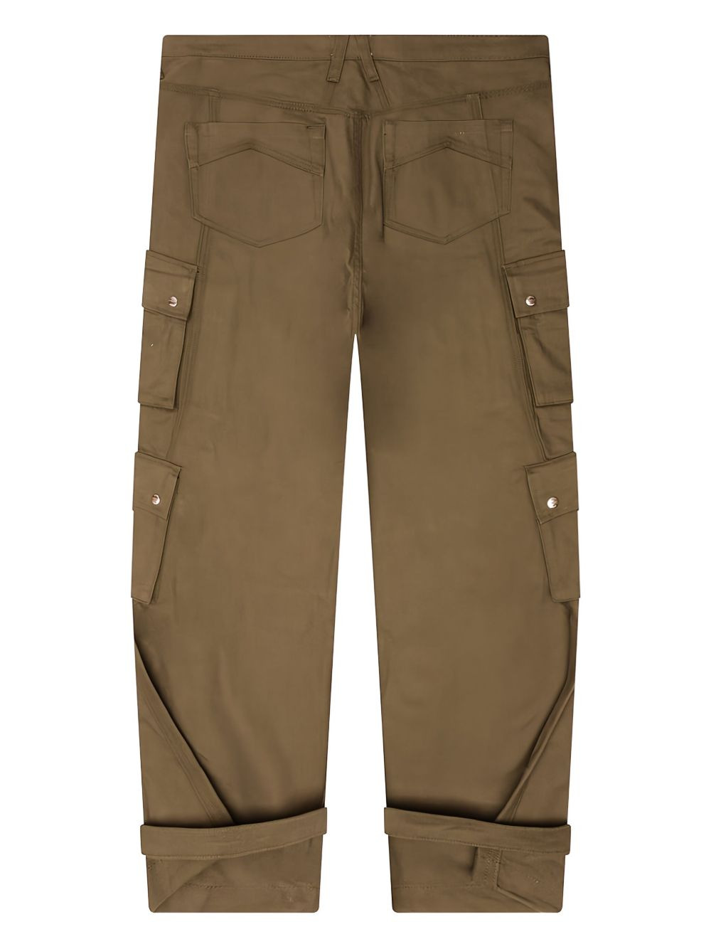 Desert button-fastening cargo trousers - 2