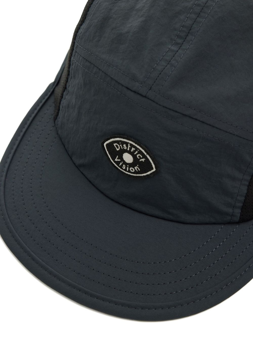 logo-patch mesh-paneled cap - 4