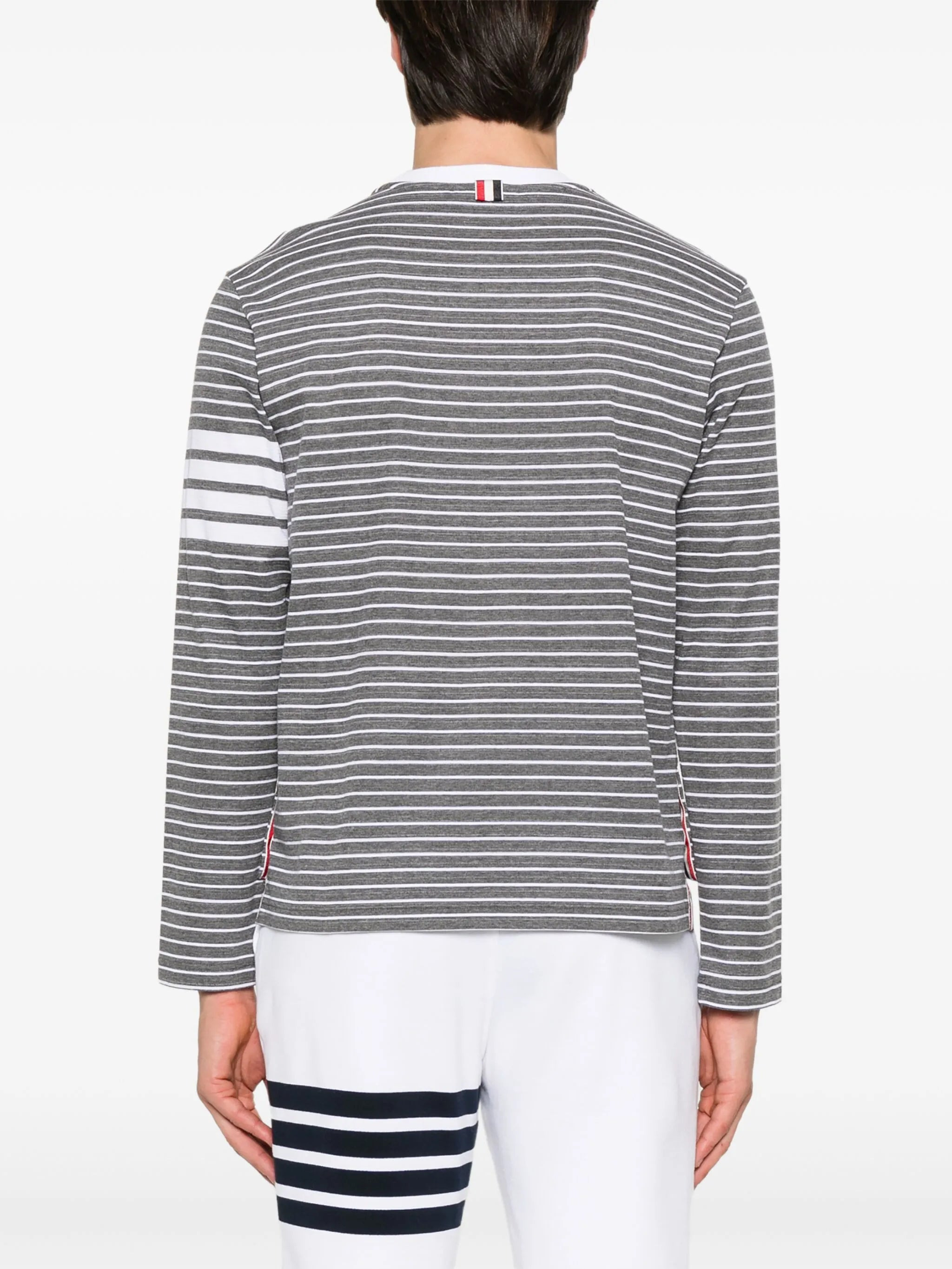 4-Bar stripe long-sleeve T-shirt - 3