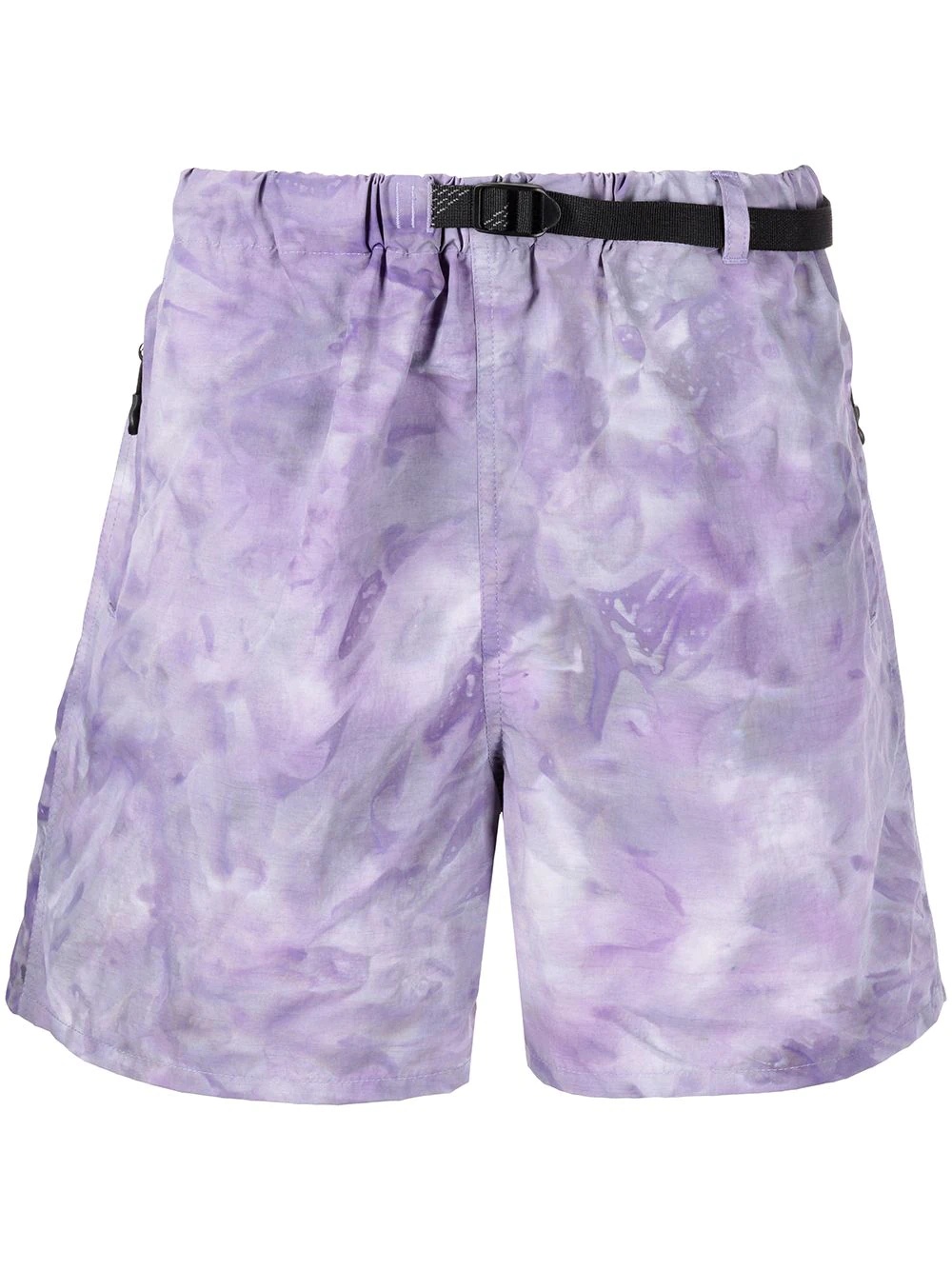 Trail tie-dye bermuda shorts - 1