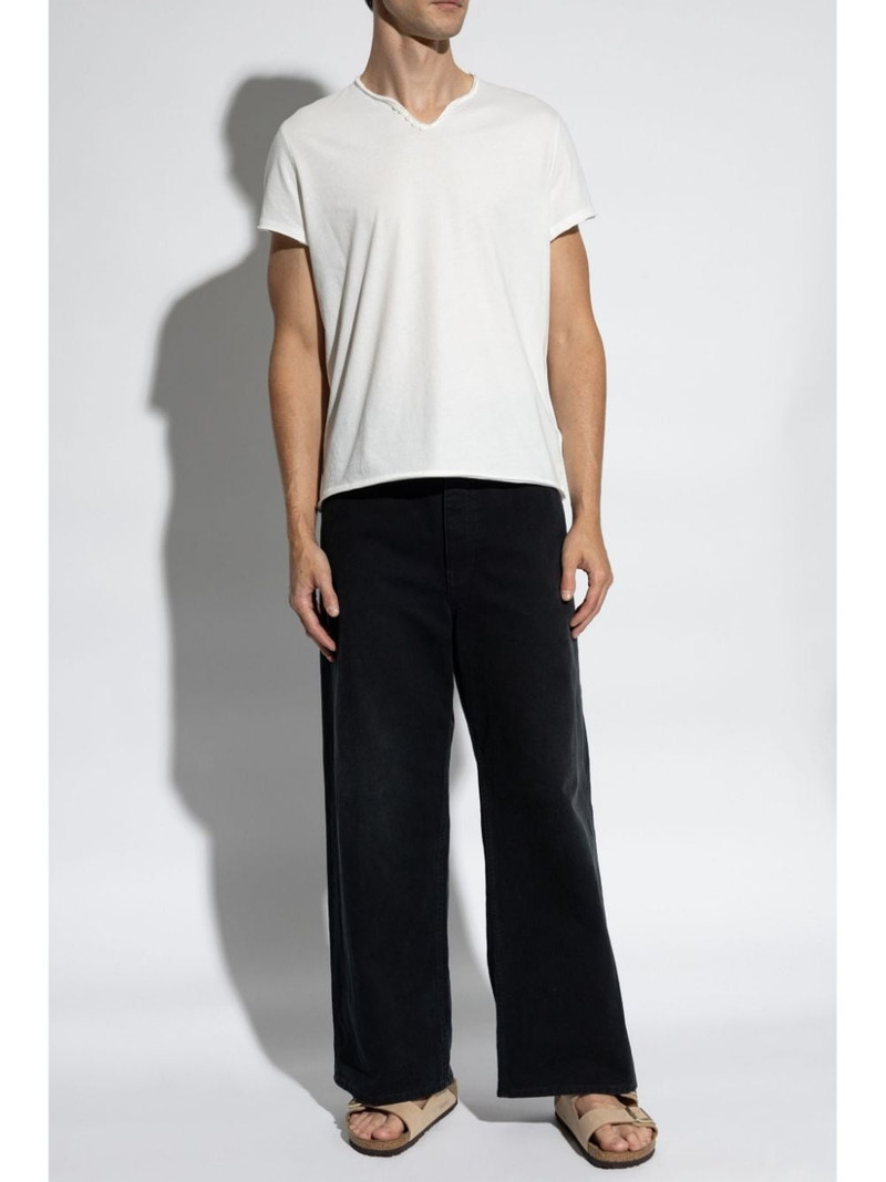 Zadig & Voltaire Henley-neck cotton T-shirt outlook