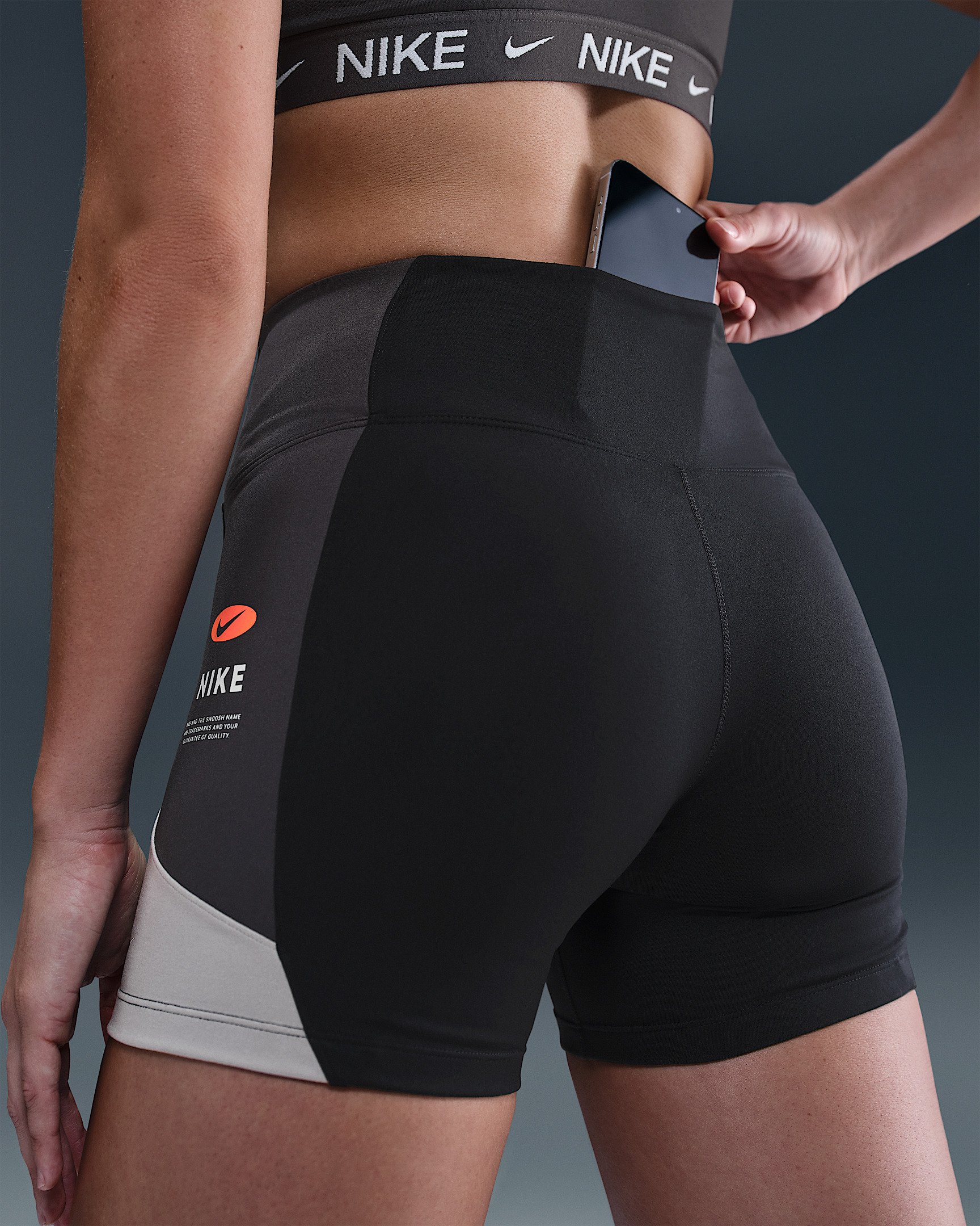 Nike One Women's High-Waisted 5" Biker Shorts - 6