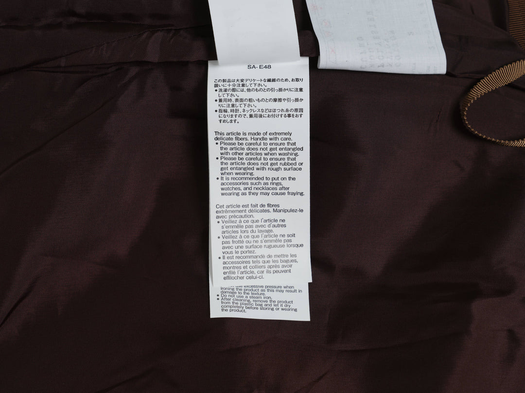 Suiting Bonding x Grosgrain Skirt - 4