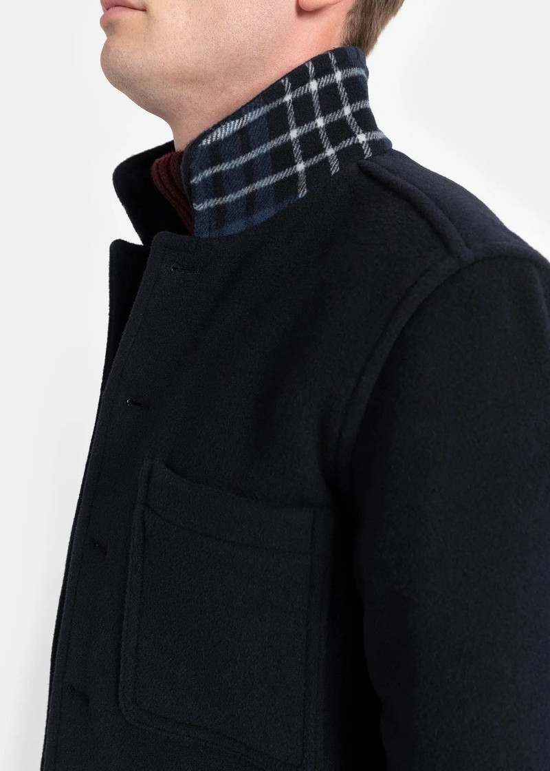 Men's Ainslie Donkey Jacket Navy 4
