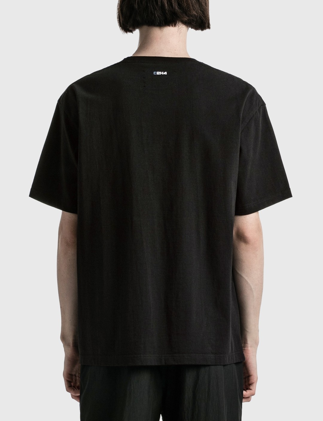 TEXTURED C2H4 LOGO T-SHIRT - 4