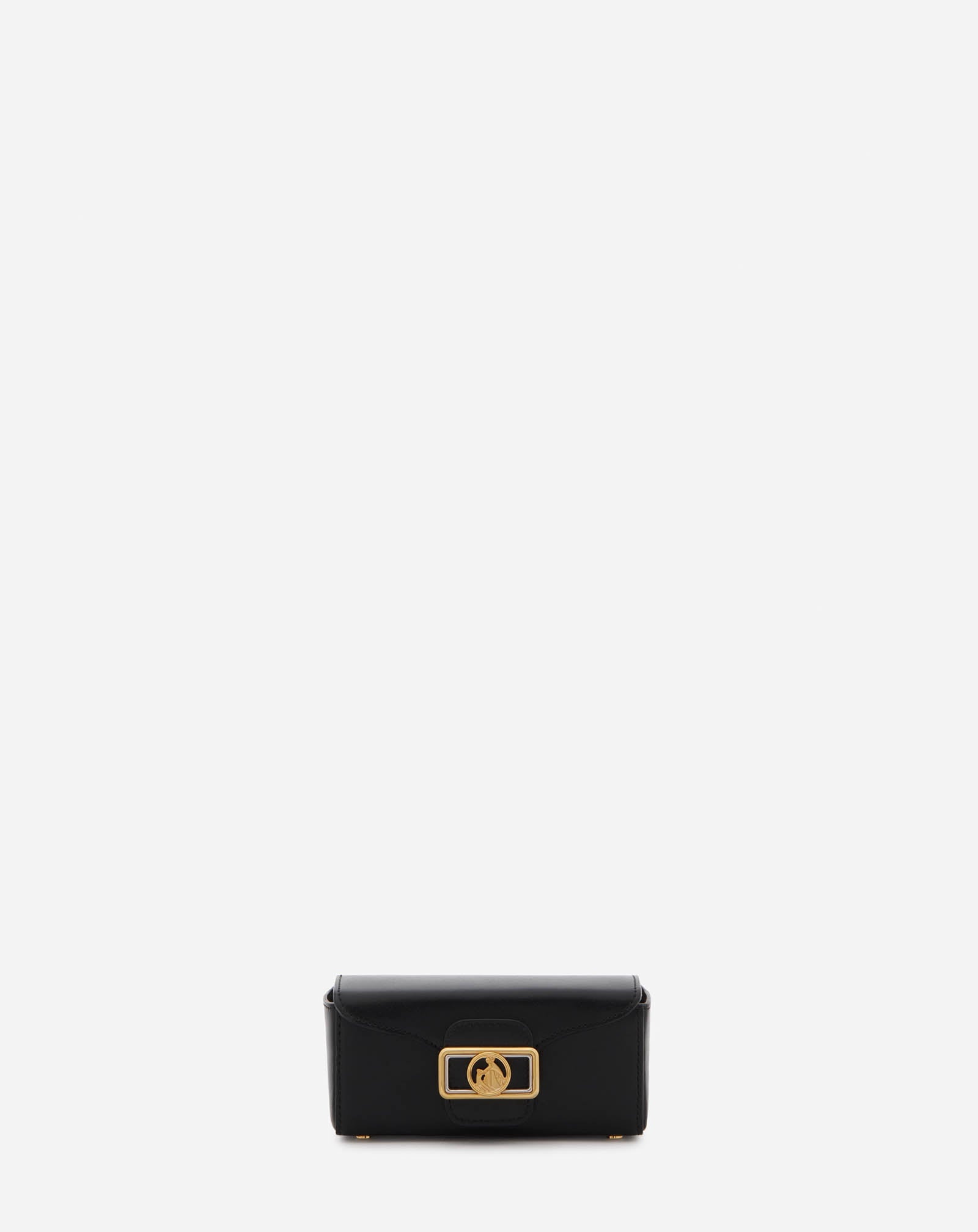 SHINY LEATHER MICRO PENCIL BAG 1