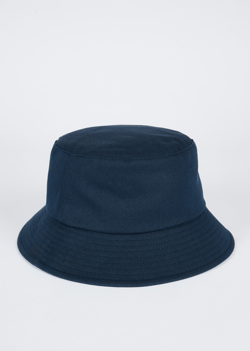 Paul Smith Navy 'Signature Stripe' Bucket Hat outlook