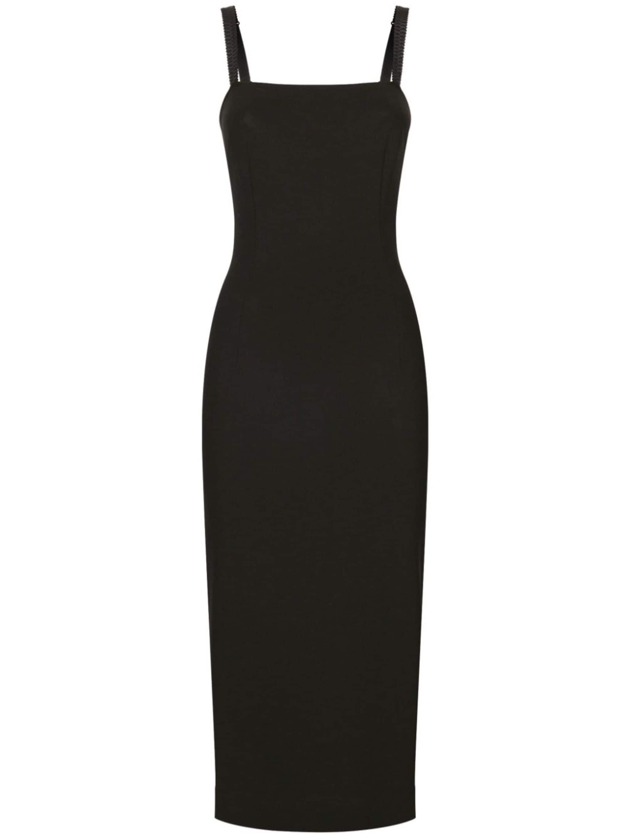 Milano-stitch midi dress - 1