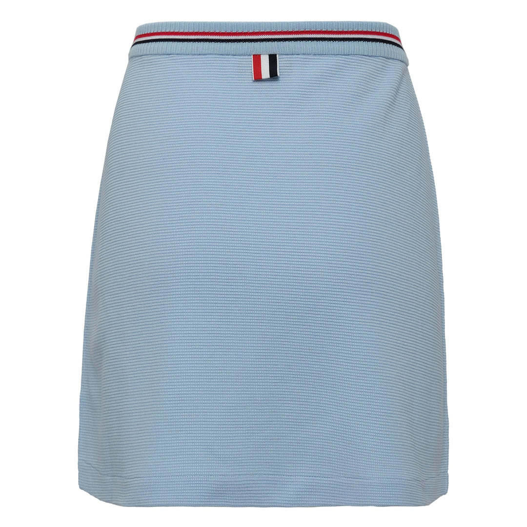Mini Wrap Skirt In Light Weight Cotton - 2