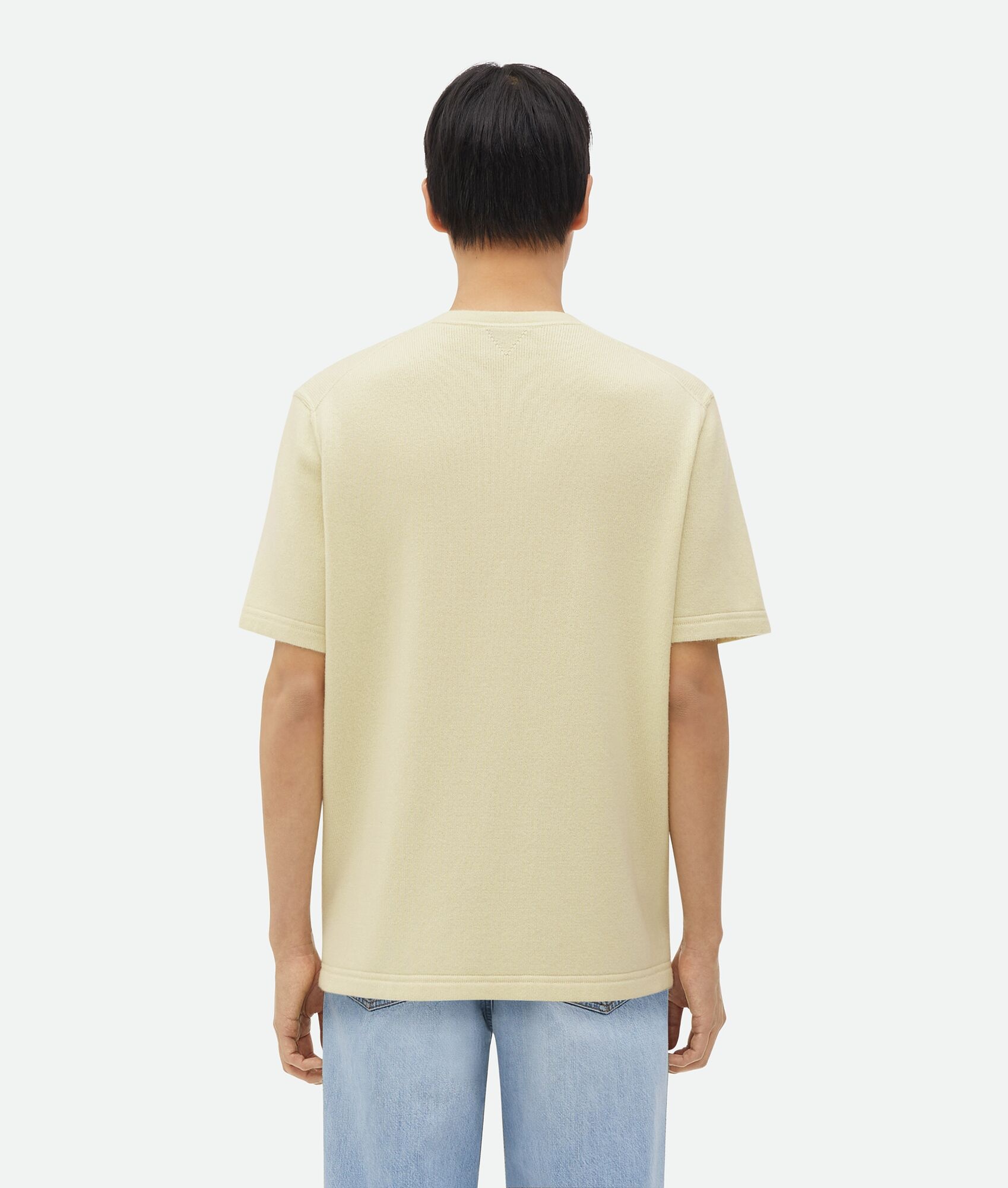 Relaxed Fit Cashmere T-Shirt - 3
