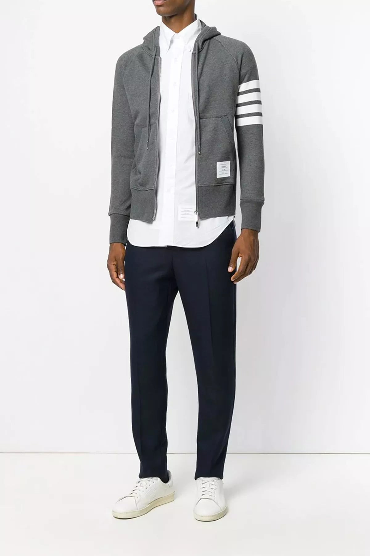 Thom Browne Men '4 Bar' Hoodie - 2