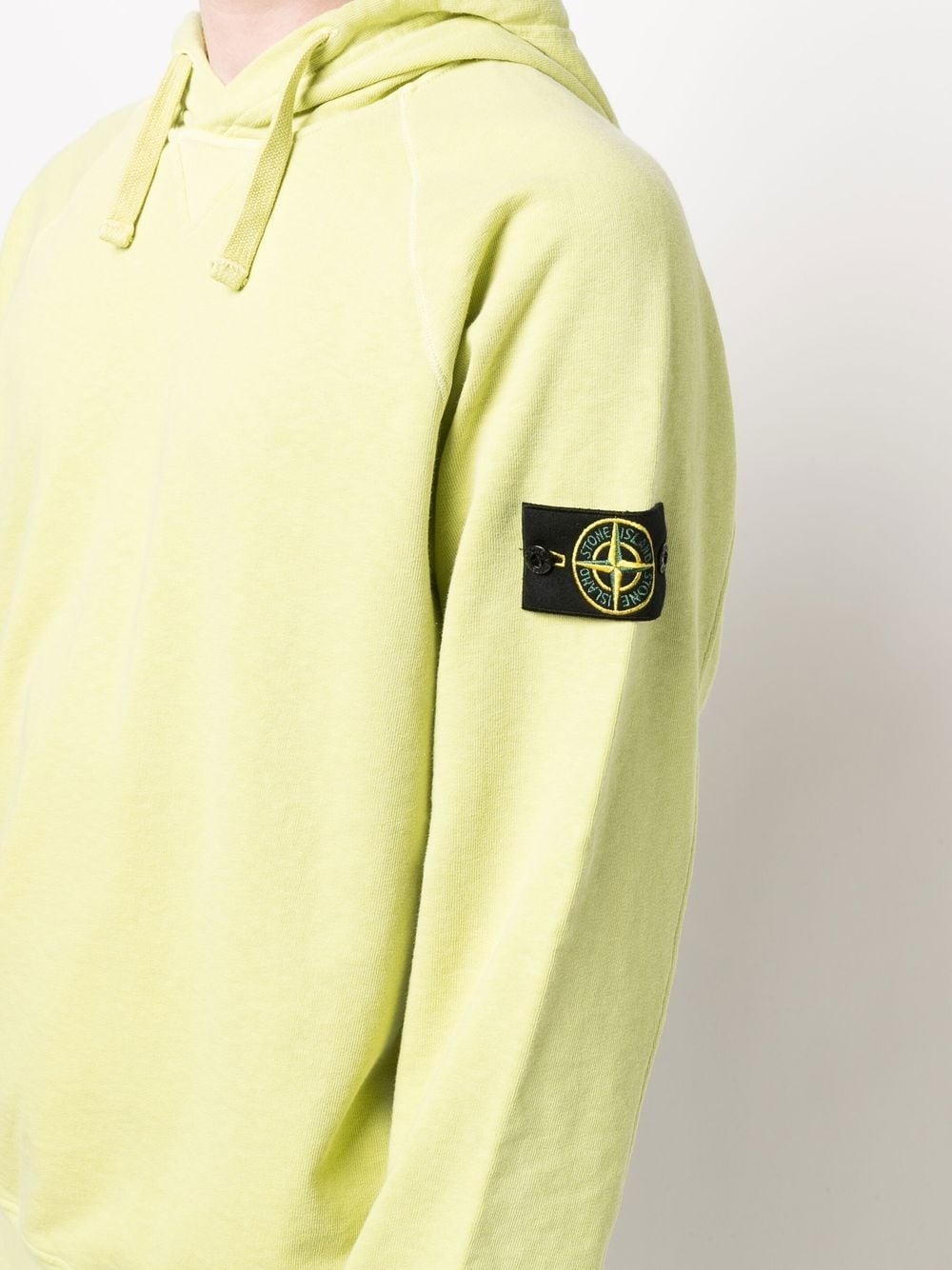 Compass badge cotton hoodie - 5