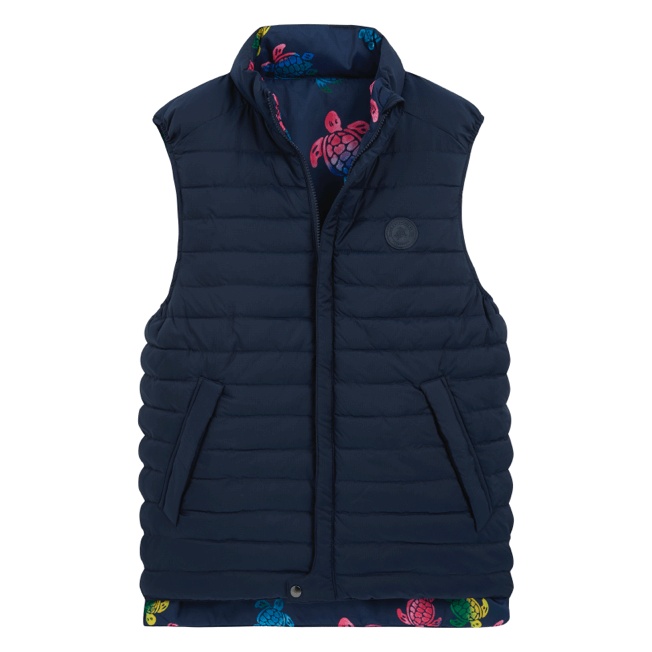 Unisex Sleeveless Jacket Ronde Des Tortues - 1